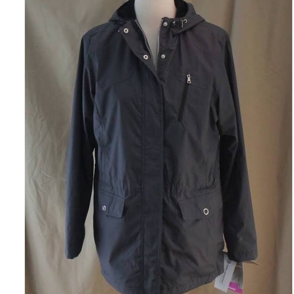 Reversible, Black/ gray coat